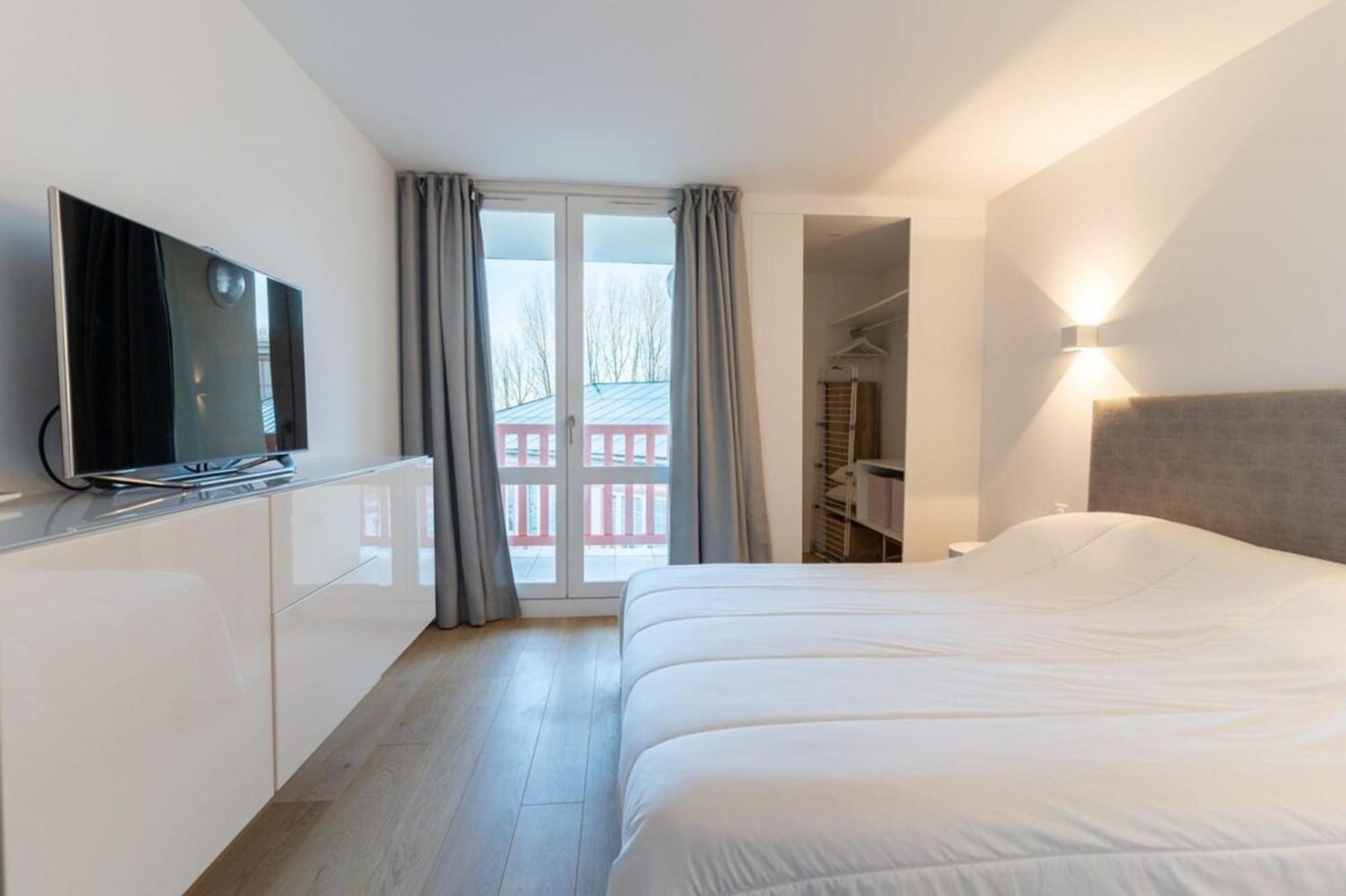 Beautiful Flat With Swimming Pool Tennis Court And Parking 148 Le Touquet Экстерьер фото