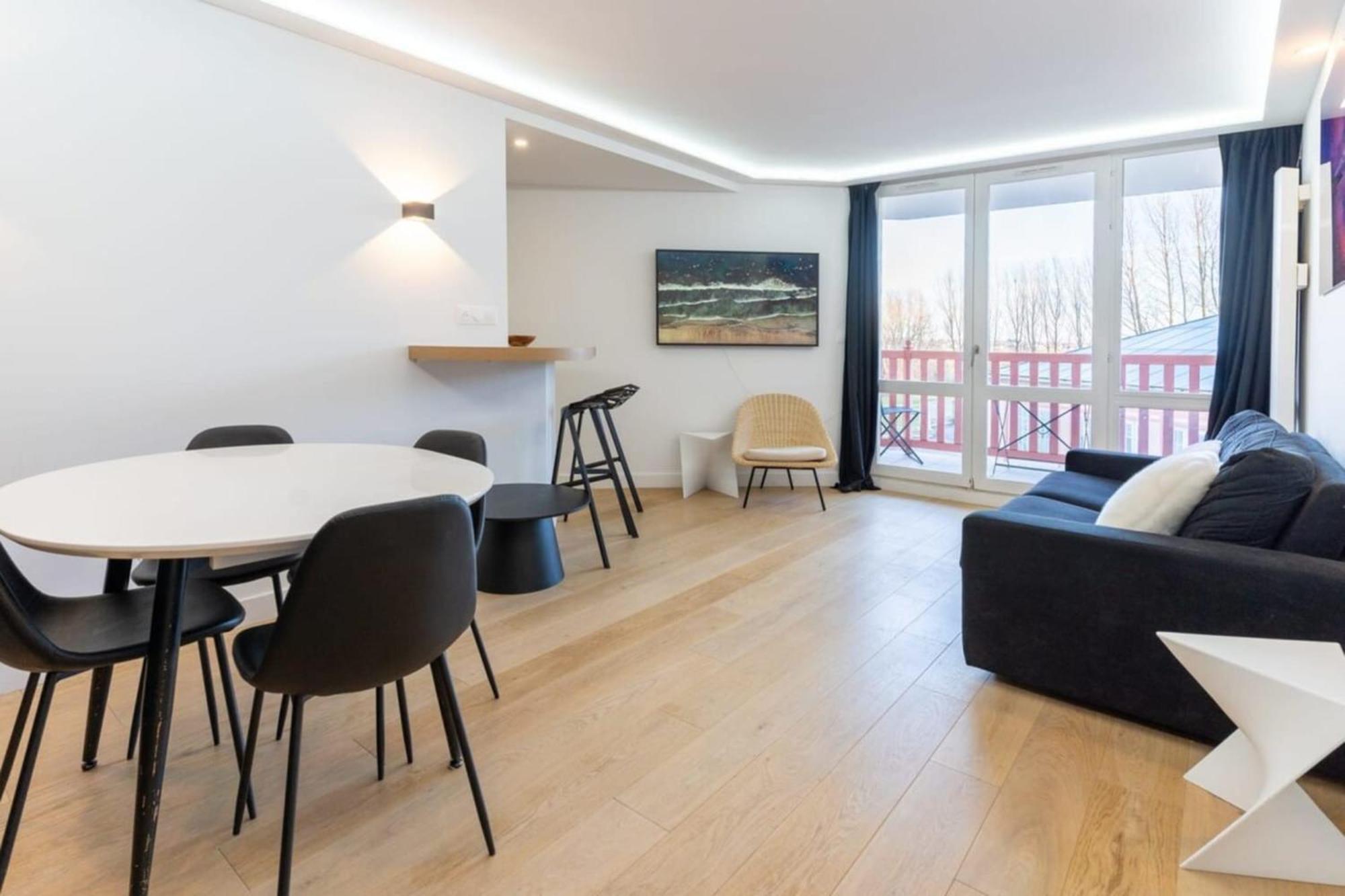 Beautiful Flat With Swimming Pool Tennis Court And Parking 148 Le Touquet Экстерьер фото